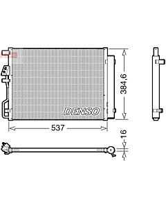 DENSO DCN41021 CONDENSATORE, CLIMATIZZATORE