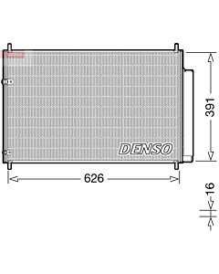 DENSO DCN50041 CONDENSATORE, CLIMATIZZATORE