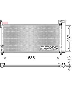 DENSO DCN50122 CONDENSATORE, CLIMATIZZATORE