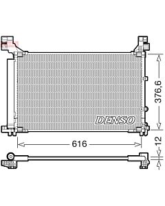 DENSO DCN50133 CONDENSATORE, CLIMATIZZATORE