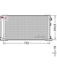 DENSO DCN51019 CONDENSATORE, CLIMATIZZATORE