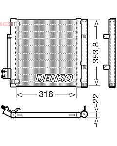 DENSO DCN99082 CONDENSATORE, CLIMATIZZATORE