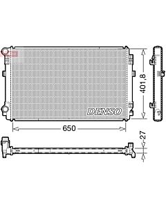 DENSO DRM32048 RADIATORE, RAFFREDDAMENTO MOTORE