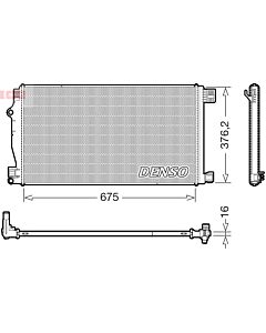 DENSO DRM50147 RADIATORE, RAFFREDDAMENTO MOTORE