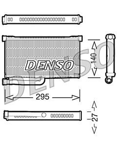 DENSO DRR02004 SCAMBIATORE CALORE, RISCALDAMENTO ABITACOLO