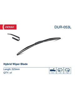 DENSO DUR053L SPAZZOLA TERGI, UNIVERSALE