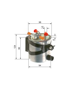 BOSCH F026402016 FILTRO CARBURANTE