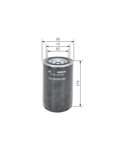 BOSCH F026402030 FILTRO CARBURANTE