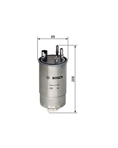 BOSCH F026402049 FILTRO CARBURANTE