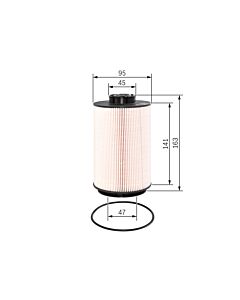 BOSCH F026402070 FILTRO CARBURANTE