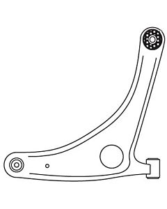 FRAP F3790 BRACCIO OSCILLANTE, SOSPENSIONE RUOTA