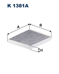 FILTRON K1381A FILTRO, ARIA ABITACOLO