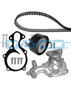 DAYCO KBIOWP020 POMPA ACQUA + KIT CINGHIE DENTATE