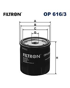 FILTRON OP6163 FILTRO OLIO