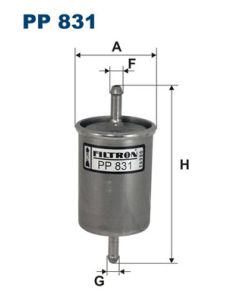 FILTRON PP831 FILTRO CARBURANTE