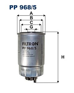 FILTRON PP9685 FILTRO CARBURANTE