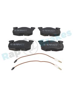 RAP BRAKES RP0060 KIT PASTIGLIE FRENO, FRENO A DISCO