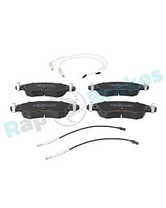 RAP BRAKES RP0351 KIT PASTIGLIE FRENO, FRENO A DISCO