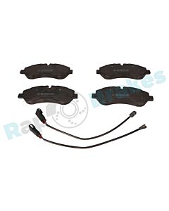 RAP BRAKES RP0356 KIT PASTIGLIE FRENO, FRENO A DISCO