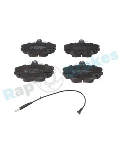 RAP BRAKES RP0366 KIT PASTIGLIE FRENO, FRENO A DISCO