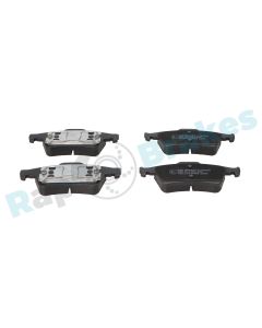 RAP BRAKES RP0369 KIT PASTIGLIE FRENO, FRENO A DISCO