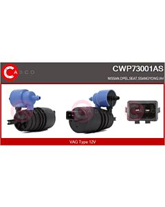 CASCO CWP73001AS POMPA ACQUA LAVAGGIO, PULIZIA CRISTALLI