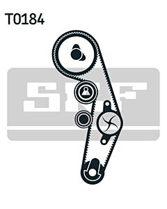 SKF VKMA01250 KIT CINGHIE DENTATE