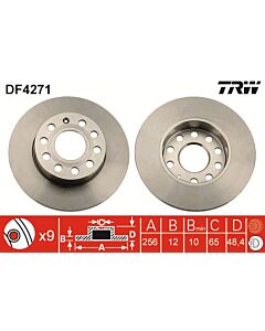 TRW DF4271 DISCO FRENO