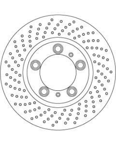 TRW DF6778S DISCO FRENO