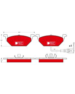 TRW GDB1386DTE KIT PASTIGLIE FRENO, FRENO A DISCO