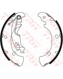 TRW GS8488 KIT GANASCE FRENO