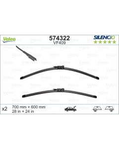VALEO 574322 SPAZZOLA TERGI