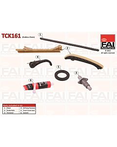 FAI AutoParts TCK161 KIT CATENA DISTRIBUZIONE
