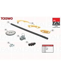 FAI AutoParts TCK3WO KIT CATENA DISTRIBUZIONE