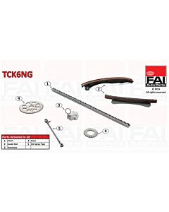 FAI AutoParts TCK6NG KIT CATENA DISTRIBUZIONE