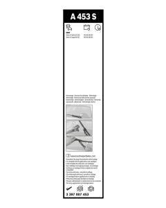 BOSCH 3397007453 SPAZZOLA TERGI