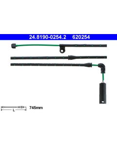 ATE 24819002542 CONTATTO SEGNALAZIONE, USURA PAST. FRENO/MAT. D'ATTRITO