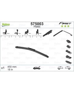 VALEO 575003 SPAZZOLA TERGI