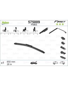 VALEO 575009 SPAZZOLA TERGI