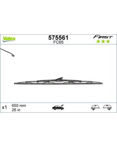 VALEO 575561 SPAZZOLA TERGI