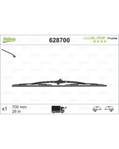 VALEO 628700 SPAZZOLA TERGI