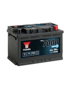 YUASA YBX7096 - Batteria auto EFB 75H 700A misure 278x175x190 polo DX