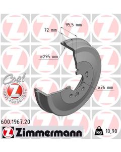 ZIMMERMANN 600196720 TAMBURO FRENO