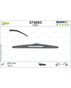 VALEO 574093 SPAZZOLA TERGI