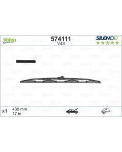 VALEO 574111 SPAZZOLA TERGI