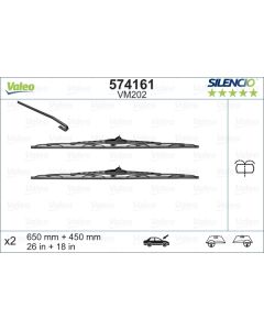 VALEO 574161 SPAZZOLA TERGI
