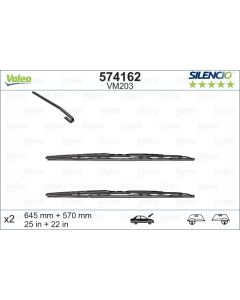 VALEO 574162 SPAZZOLA TERGI