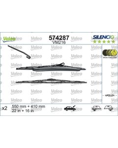 VALEO 574287 SPAZZOLA TERGI