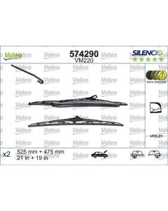 VALEO 574290 SPAZZOLA TERGI