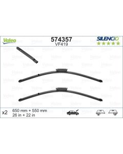 VALEO 574357 SPAZZOLA TERGI